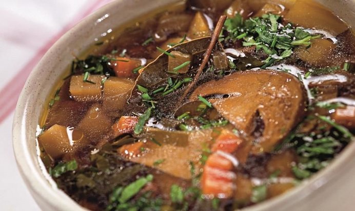 Рассольник с грибами