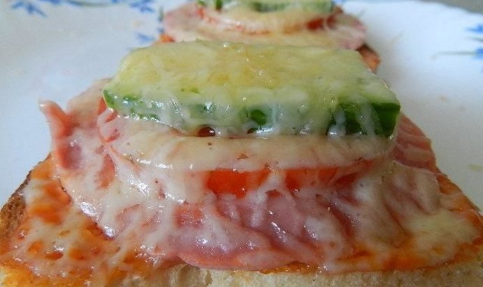 Горячий бутерброд Лентяйка