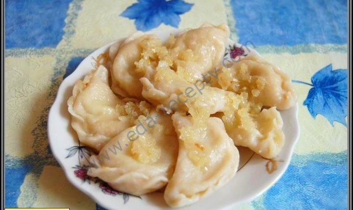 Вареники постные с картошкой без яиц