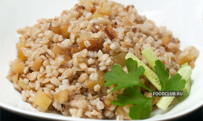 «Стеклянная» каша из перловки