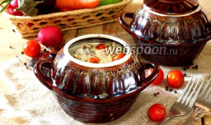 Овощи в горшочке