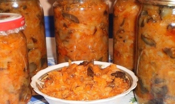 Грибная солянка на зиму в мультиварке