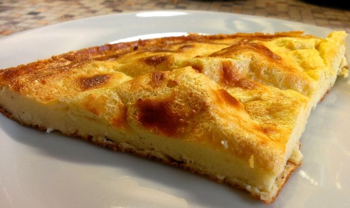 Быстрый омлет на сковороде