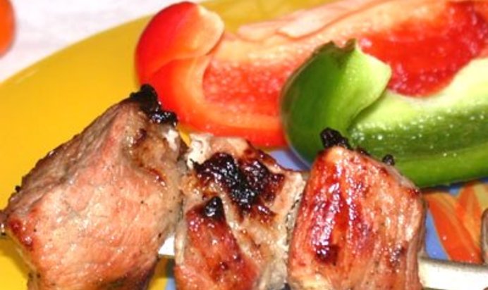 Шашлык из лосятины