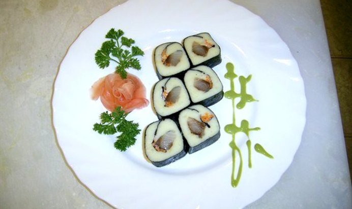 Картофельные роллы с сельдью