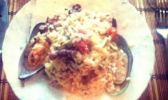 Ризотто с морепродуктами (Risotto frutti di mare)