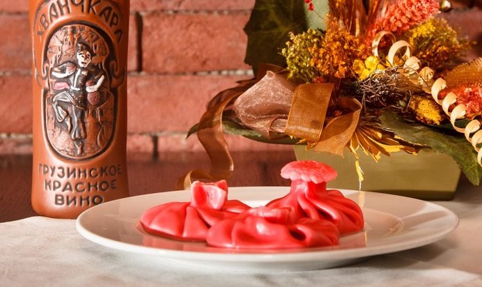 Хинкали с картофелем и грибами