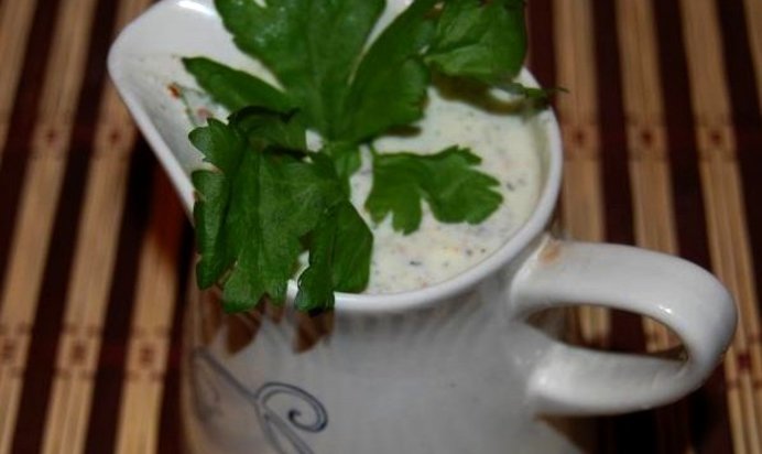 Cоус Тартар из йогурта