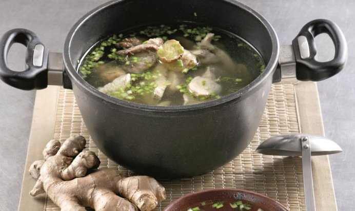 Классический куриный бульон по-китайски