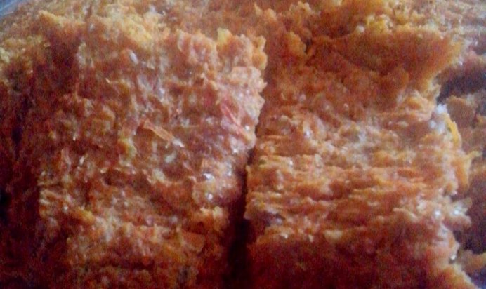 Морковные пирожные с отрубями