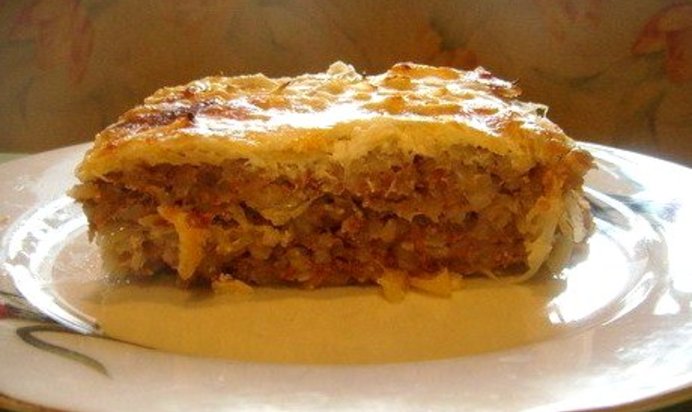 Капустная лазанья