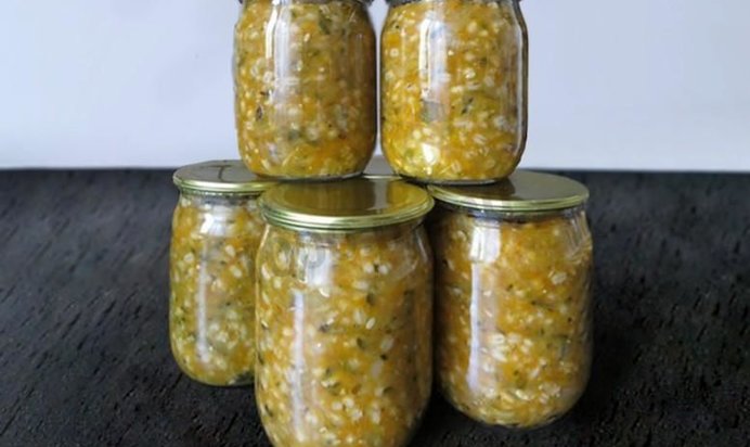 Рассольник на зиму с солеными огурцами