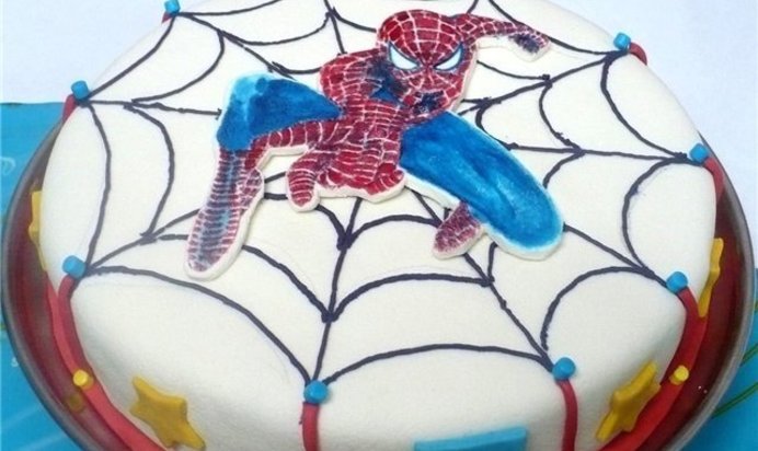 Торт Человек-Паук