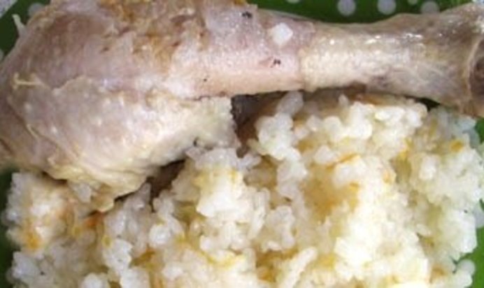 Плов в пароварке с курицей