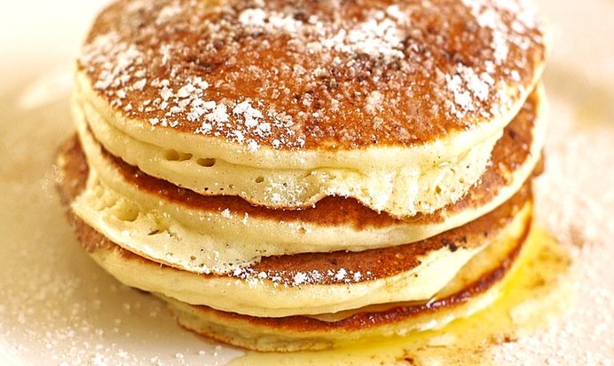 Постные оладьи без дрожжей