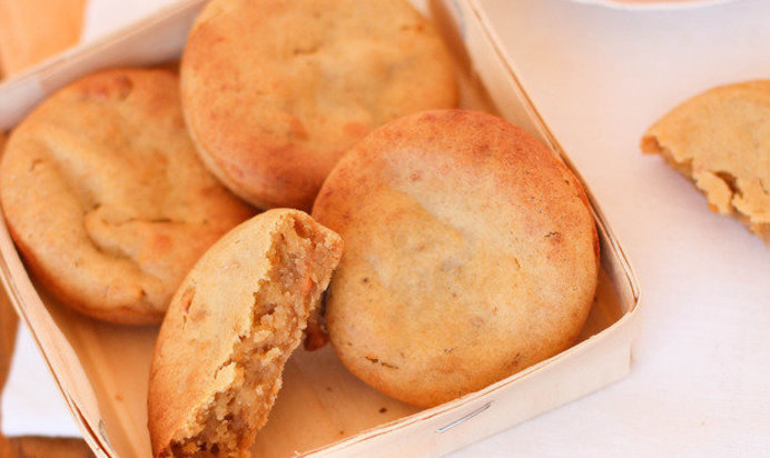 Кексы из хурмы с медом