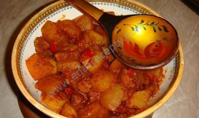 Мясной гуляш