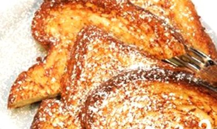 Французские тосты с апельсином и лимонной цедрой