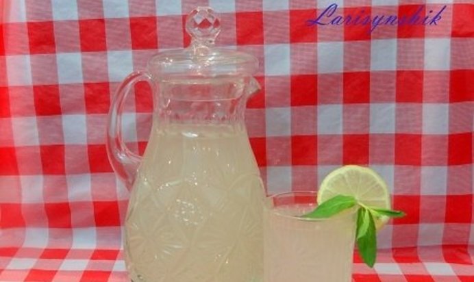 Лимонад имбирный с мятой