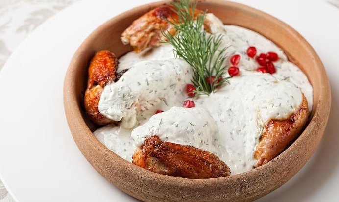 Цыпленок Чкмерули