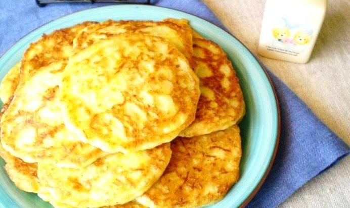 Кабачковые оладьи на кефире