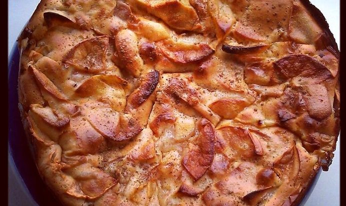 Шарлотка с хрустящей корочкой