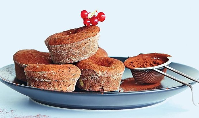 Шоколадные кексики