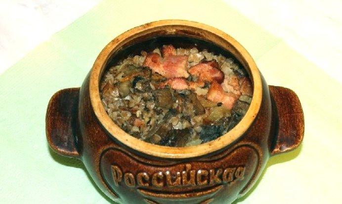 Гречневая каша в горшочке