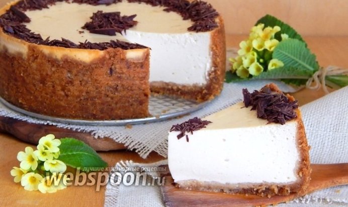 Сырник с кремом из ряженки