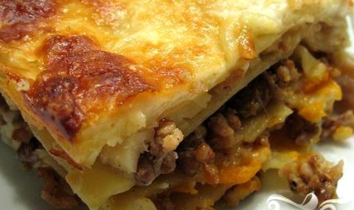 Лазанья с овощами