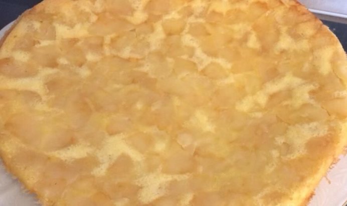 Воздушная шарлотка