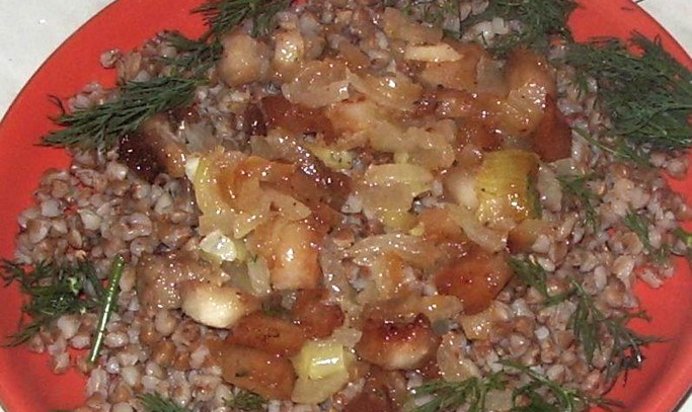 Гречка по-деревенски