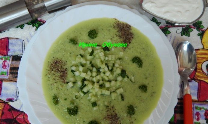 Зеленый гаспачо