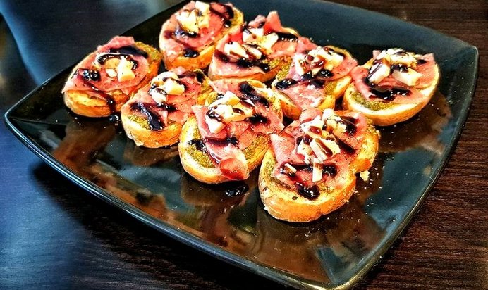 Брускетта «Карпаччо»