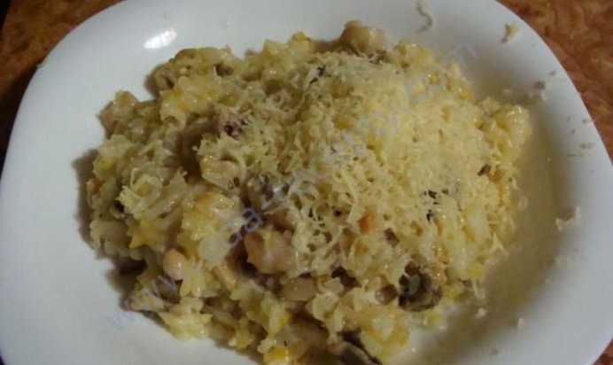 Ризотто с морепродуктами