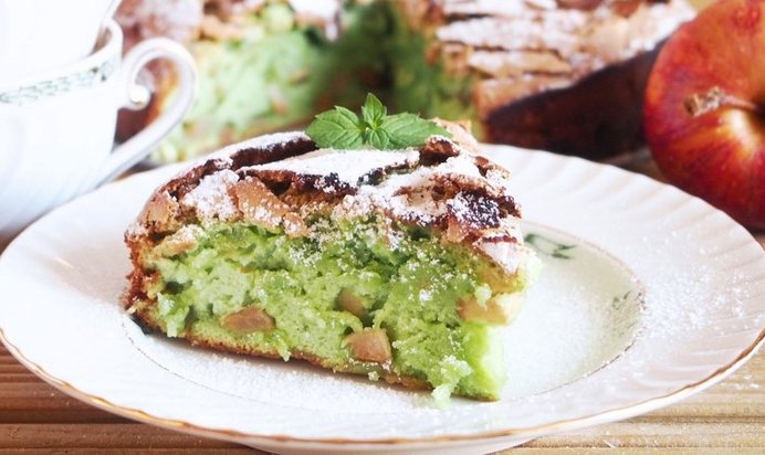 Мятная шарлотка