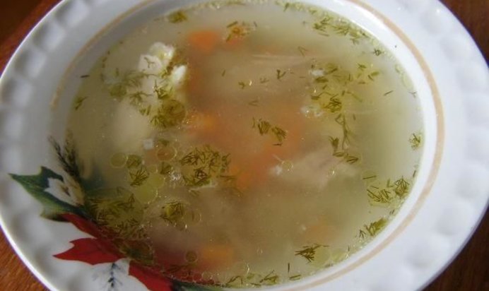 Бульон куриный