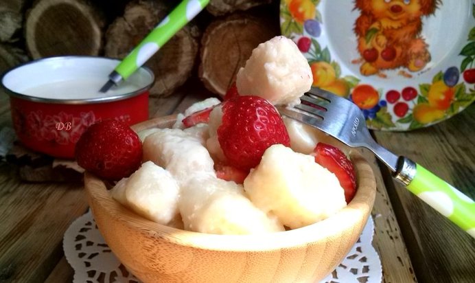 Ленивые вареники из творога