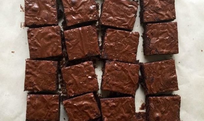 Брауни с темным шоколадом