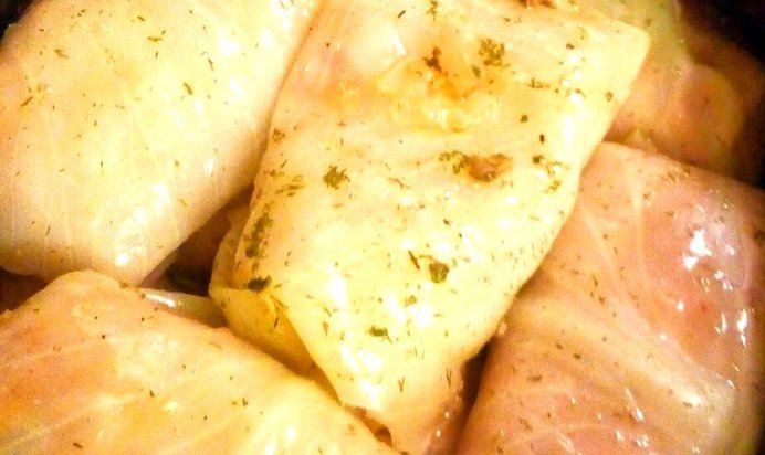 Голубцы в мультиварке с фаршем и рисом