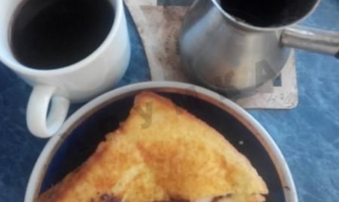 Французские тосты с фруктами и шоколадом