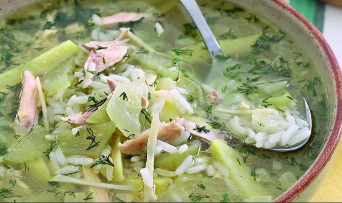 Рассольник по-ленинградски