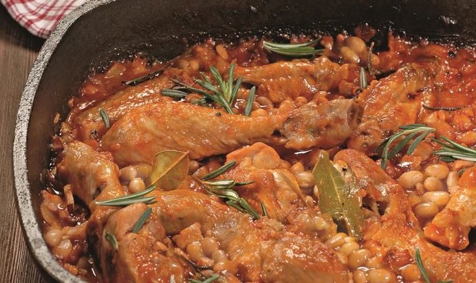 Цыпленок по-умбрийски