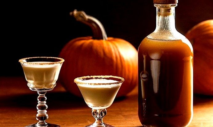 Домашний пряный тыквенный ликер