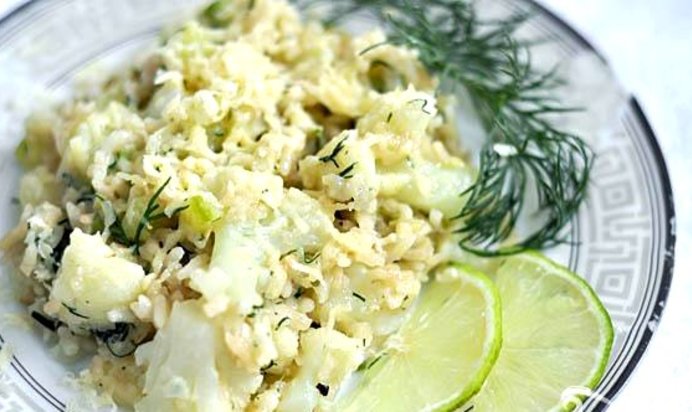 Ризотто с овощами