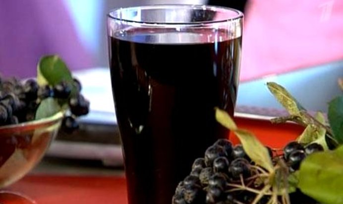 Компот из рябины