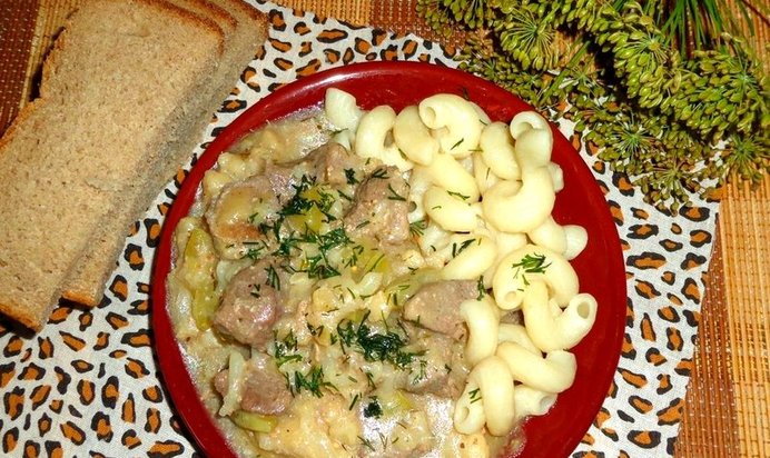 Гуляш из свинины