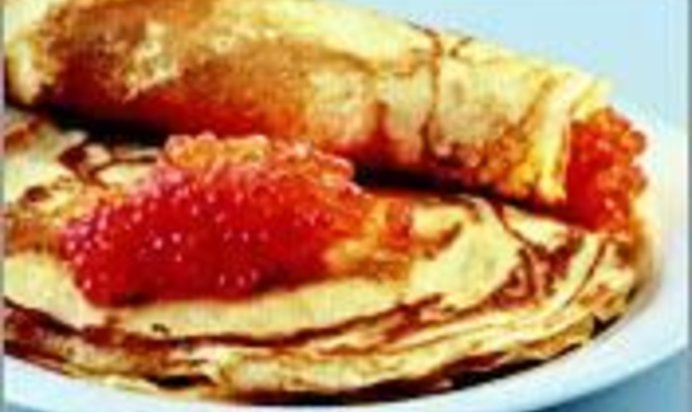 Блины из гречневой и пшеничной муки