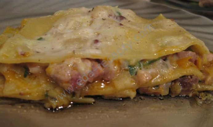 Лазанья с мясом