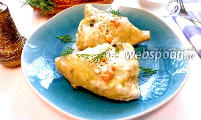 Голубцы с картофелем